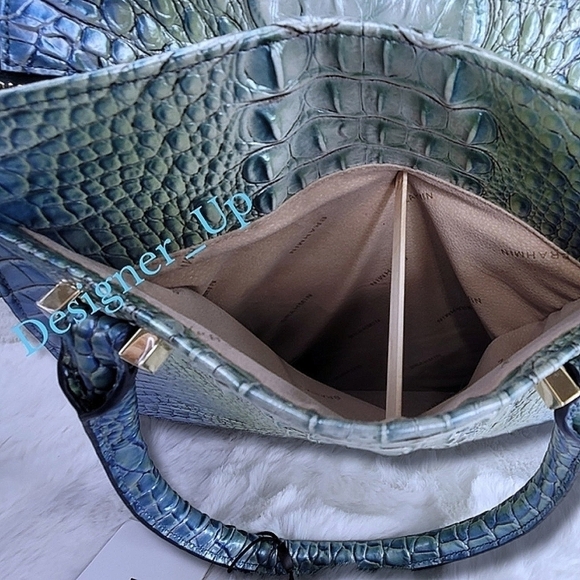 NWT Brahmin SET 2 PCS NWT Designer Purse Bag Wallet Italian Leather Designer - Picture 12 of 15